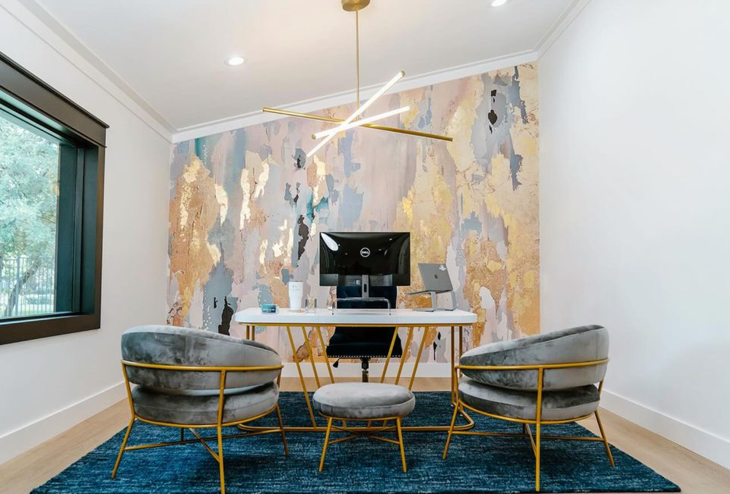 Custom mural installation project